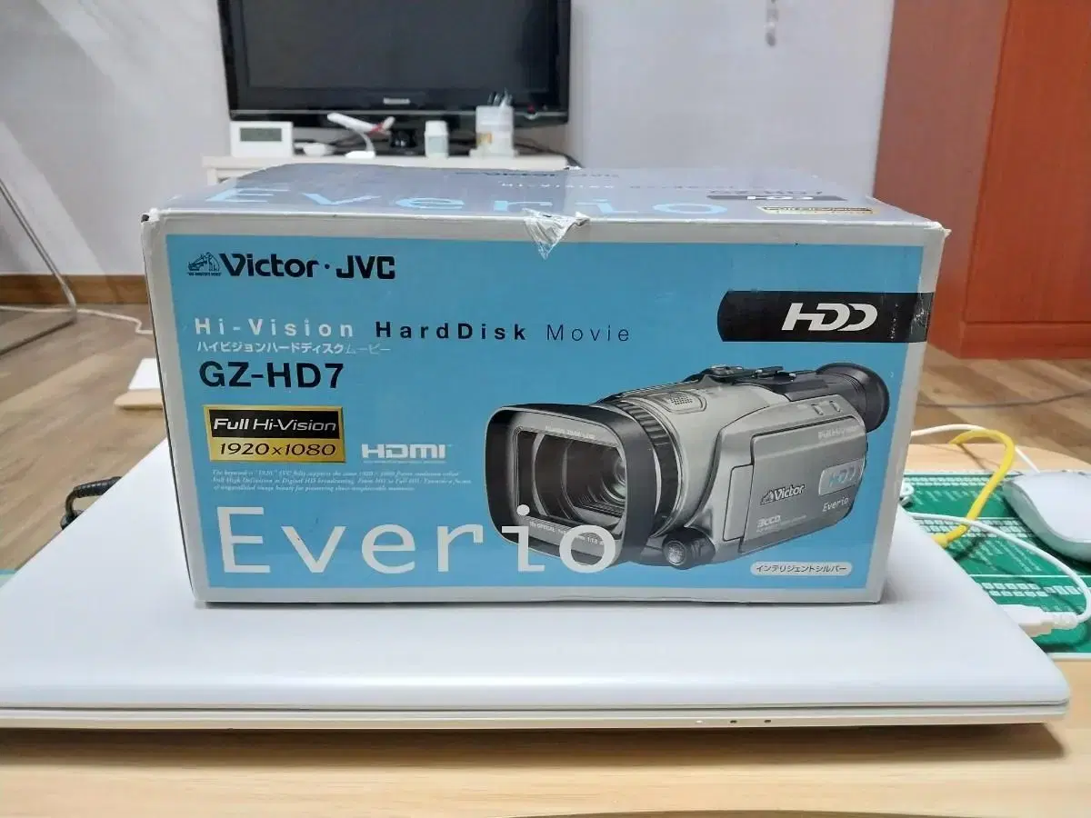 jvc 3ccd 하드식 캠코더 팝니다